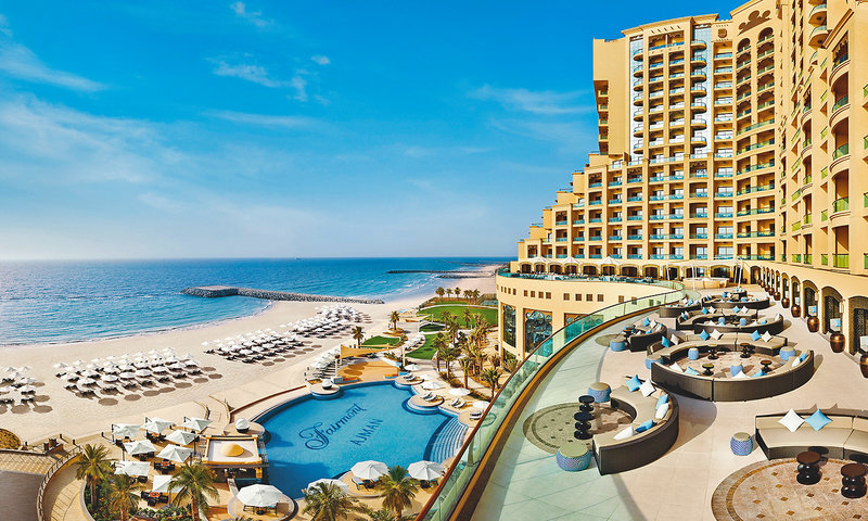 Fairmont Ajman in Ajman, Dubai Außenaufnahme