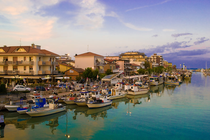 Hotel Windsor in Miramare di Rimini, Rimini Stadtansicht