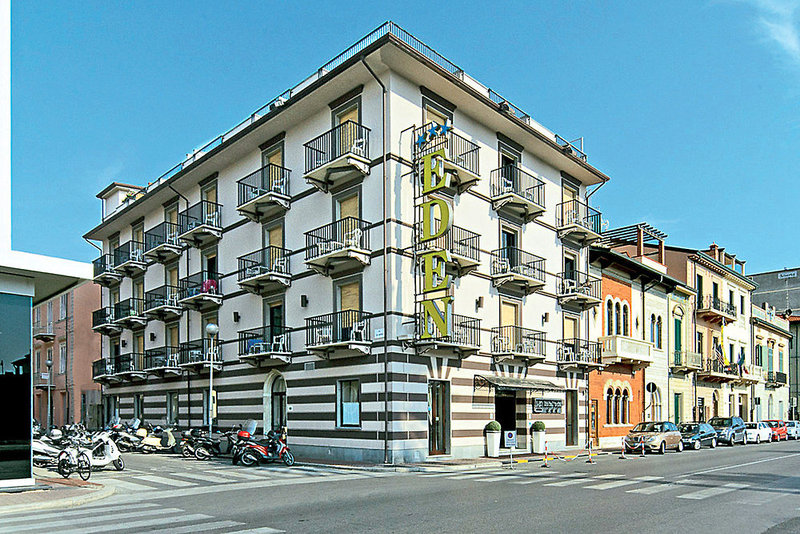 Hotel Eden in Viareggio, Pisa Außenaufnahme