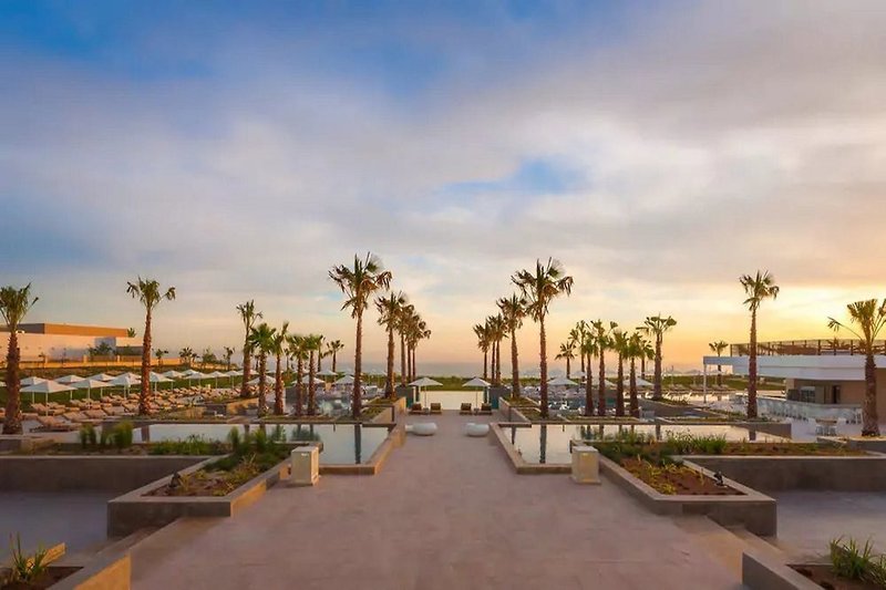 Hyatt Place Taghazout Bay in Taghazout, Agadir (Marokko) Terasse