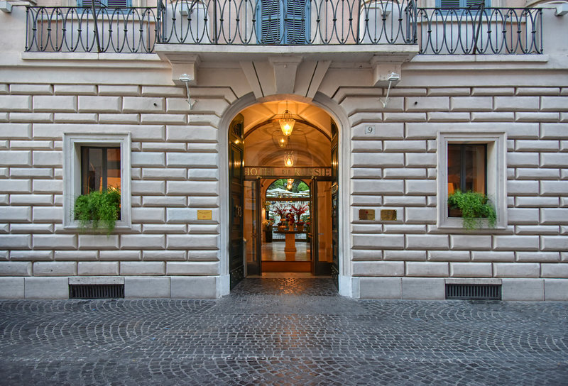 Hotel de Russie in Rom, Rom-Alle Flughäfen Außenaufnahme