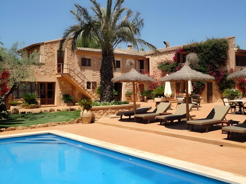 Finca Es Torrent in Campos, Mallorca Pool