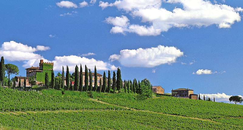 Borgo Tre Rose Hotel in Valiano, Florenz Außenaufnahme