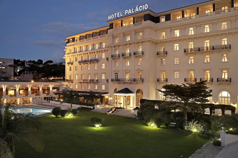 Palacio Estoril in Estoril, Lissabon Außenaufnahme