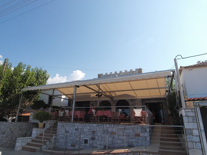 Kastro Hotel in Stoupa, Kalamata Außenaufnahme