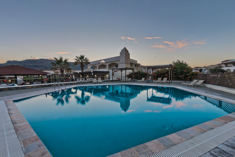 Sun Beach Lindos in Lardos, Rhodos Pool