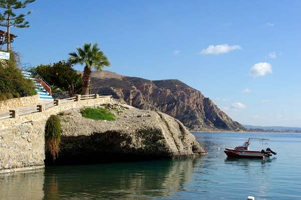 Ostria in Agia Galini, Heraklion (Kreta) Meer/Hafen/Schiff