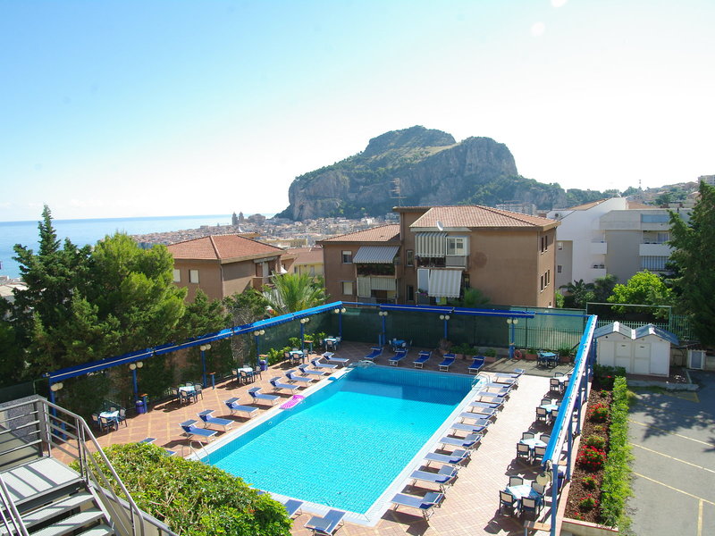 Hotel Villa Belvedere in Cefalù, Palermo Außenaufnahme