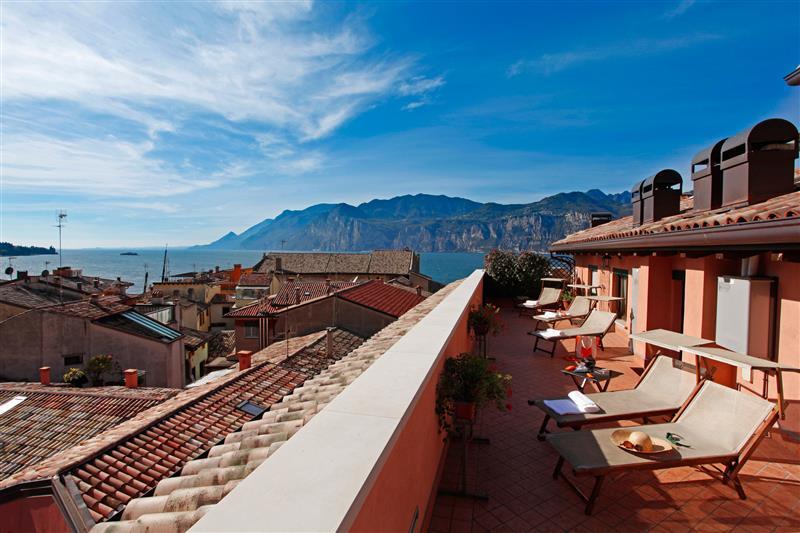 Hotel Lago di Garda in Malcesine, Verona Terasse