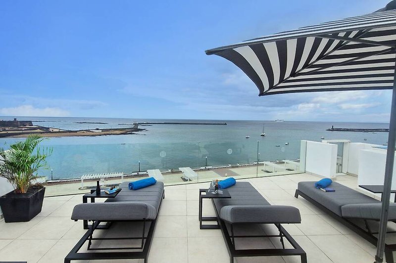 Blue Marina Suites - Boutique Apartments in Arrecife, Lanzarote Terrasse