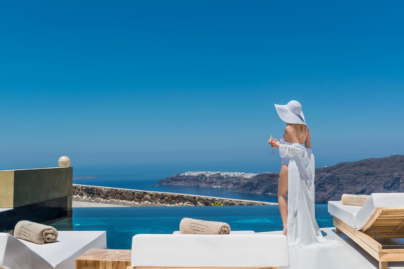 Andronis Concept Wellness Resort in Imerovigli, Santorini Außenaufnahme