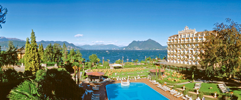 Grand Hotel Bristol in Stresa, Mailand (Malpensa) Außenaufnahme