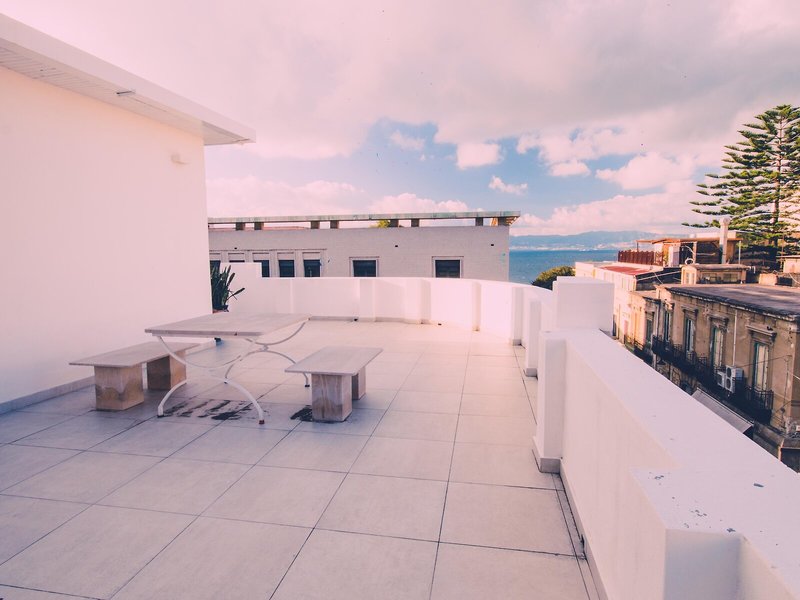 Siracusa Luxury Apartment in Reggio Calabria, Lamezia Terme Terrasse