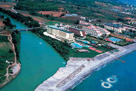 Perre Delta Resort & Spa in Okurcalar, Antalya Außenaufnahme