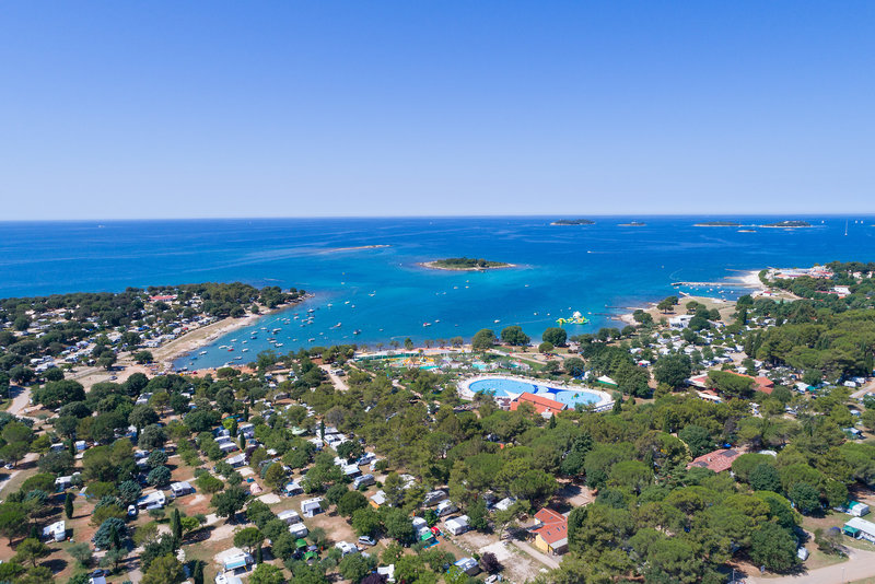 Campsite Polari in Rovinj, Pula (Kroatien) Außenaufnahme