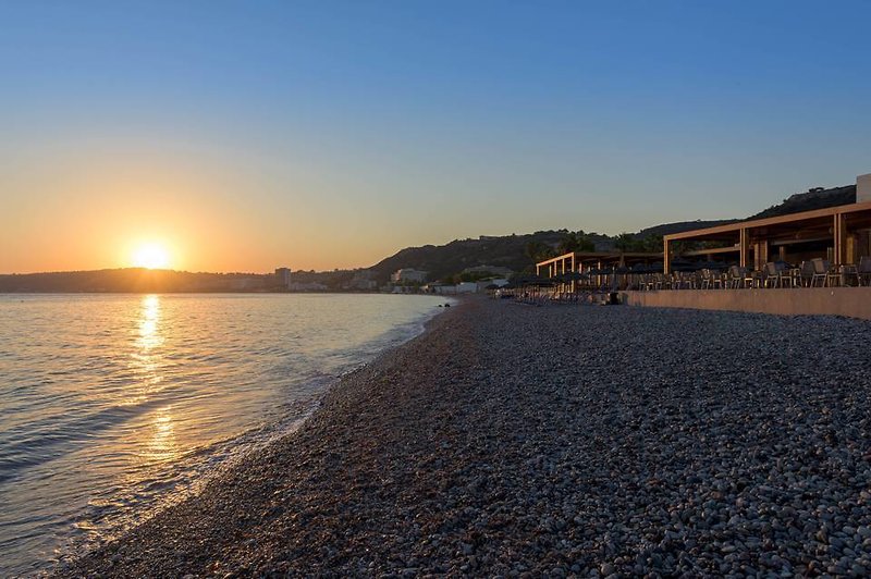 Avra Beach Resort Hotel & Bungalows in Ixia, Rhodos Strand