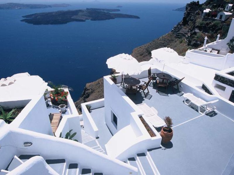 Gorgona Villas in Imerovigli, Santorini Außenaufnahme