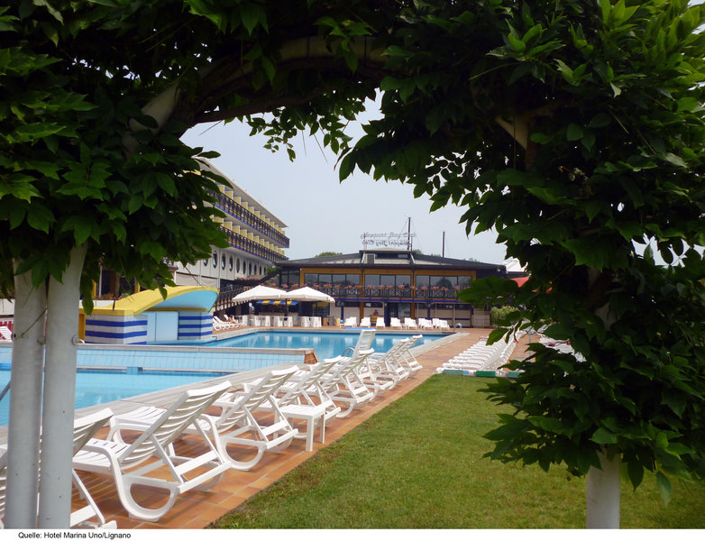 Hotel Marina Uno in Lignano Sabbiadoro, Venedig Außenaufnahme