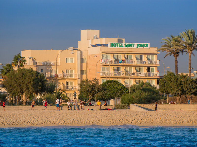 Hotel Sant Jordi in Playa de Palma, Mallorca Außenaufnahme