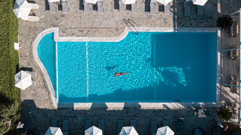 Terezas Hotel in Sidari, Korfu Pool