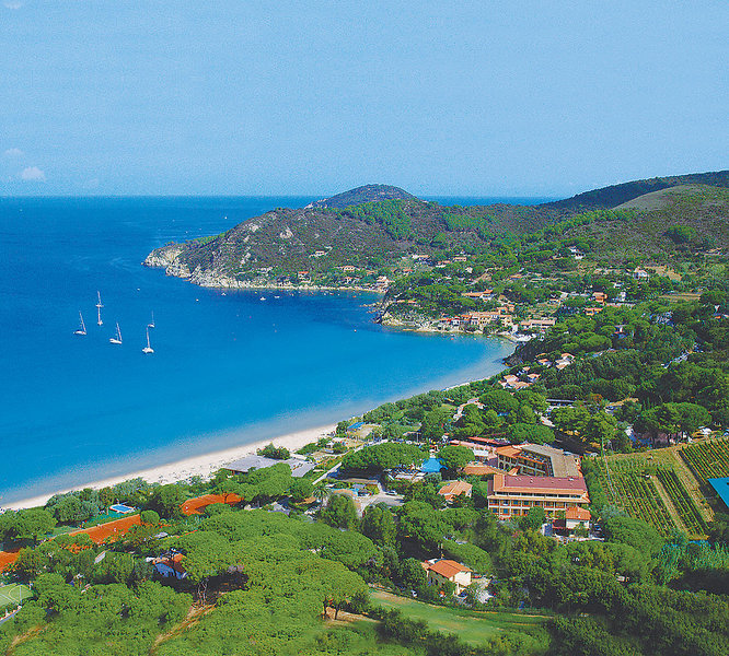 Hotel Biodola in Portoferraio, Elba Island Außenaufnahme