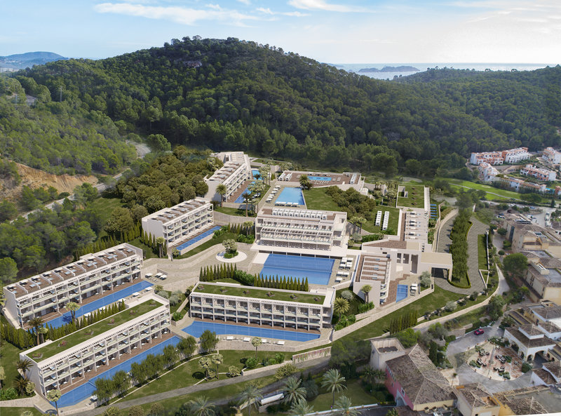 ZAFIRO Palace Andratx in Camp de Mar, Mallorca Außenaufnahme