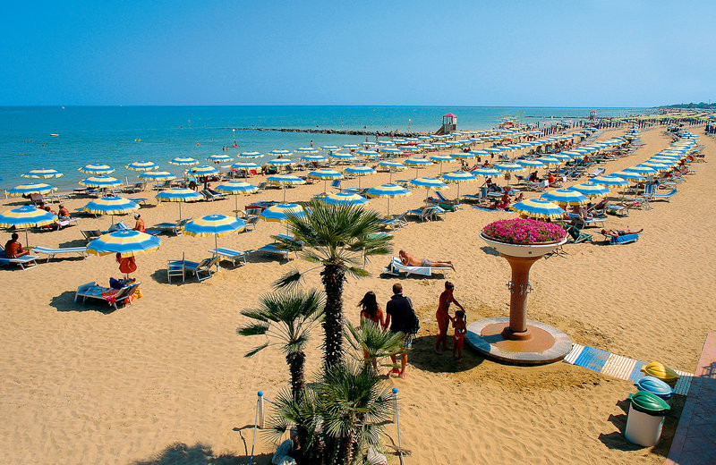 Meridianus in Lignano Sabbiadoro, Venedig Strand