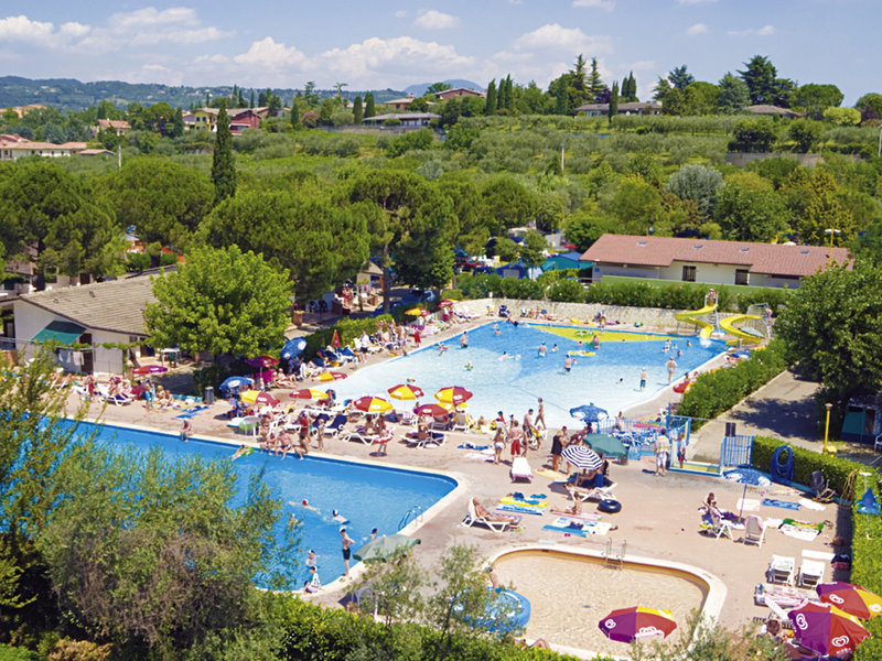 Camping Cisano in Bardolino, Venedig Außenaufnahme