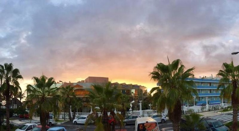 Royal Garden Villas & Spa in Playa de las Americas, Teneriffa Süd Terrasse