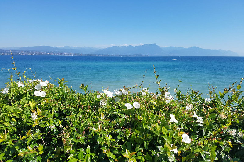 Corteallago in Moniga del Garda, Mailand (Bergamo) Strand