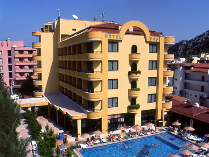 Idas Hotel in Içmeler, Dalaman Außenaufnahme