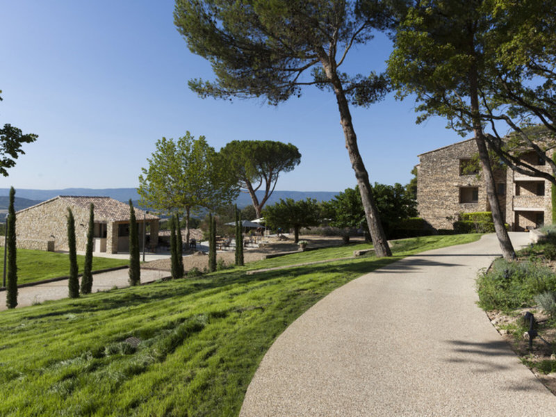 Le Mas des Herbes Blanches in Joucas, Nizza Garten