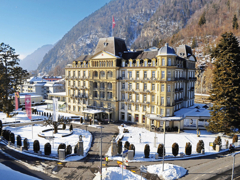 Lindner Grand Hotel Beau Rivage in Interlaken, Bern (CH) Außenaufnahme