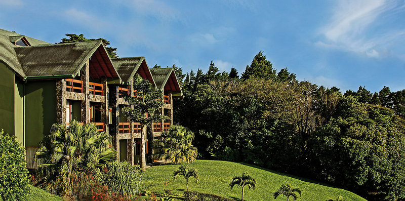 El Establo Mountain Hotel in Monteverde, San Jose (Costa Rica) Garten