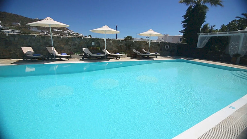 Hotel Dionysos in Ornos, Mykonos Pool