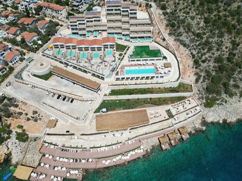 Lures Hotel in Kalkan, Dalaman Außenaufnahme