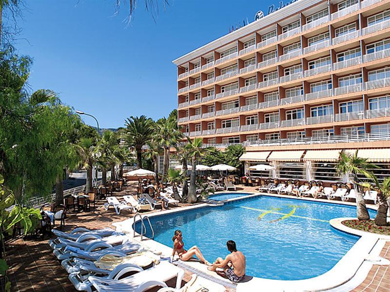 allsun Hotel Cormoran in Paguera, Mallorca Außenaufnahme