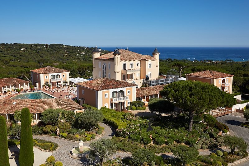 Chateau de la Messardiere in Saint-Tropez, Nizza Außenaufnahme