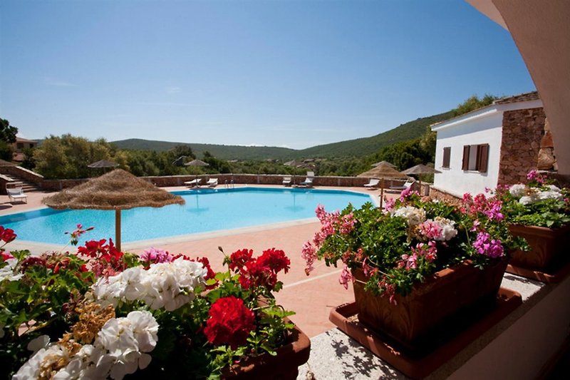 Baia de Bahas Apartments & Resort in Marinella, Olbia,Sardinien Pool