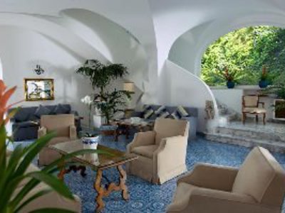 Albergo Villa Sanfelice in Capri, Neapel Lounge/Empfang