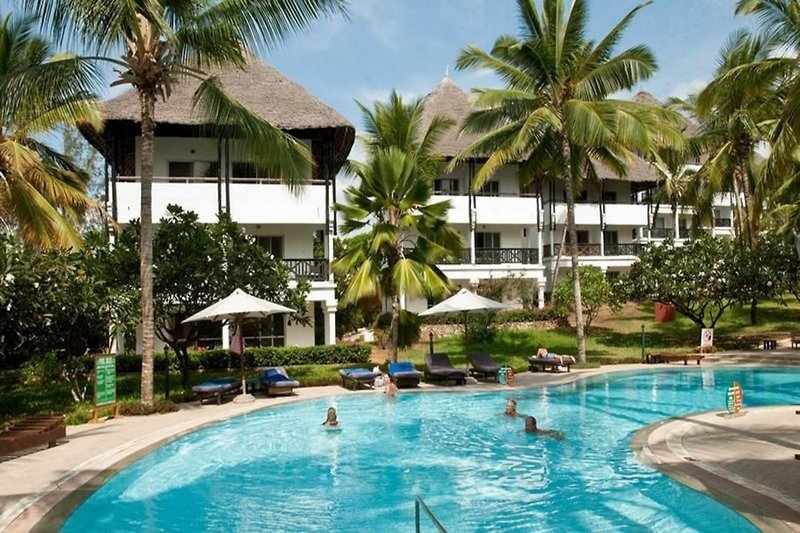 Turtle Bay Beach Club in Watamu, Mombasa (Kenia) Pool