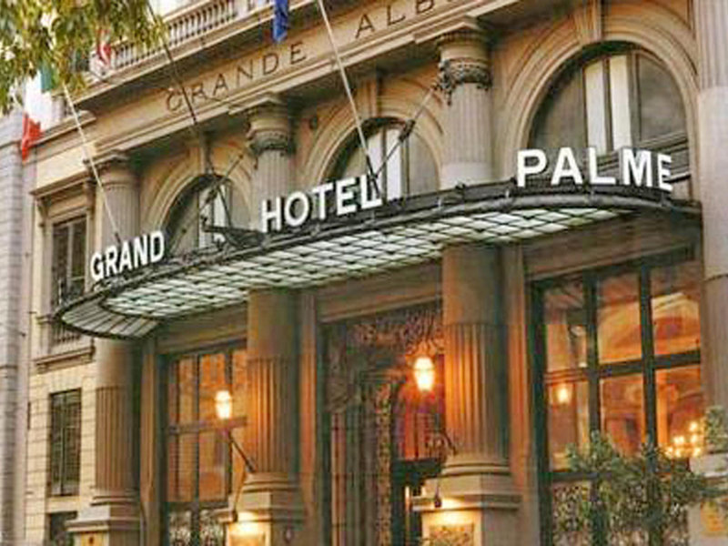 Grand Hotel et Des Palmes in Palermo, Palermo Außenaufnahme