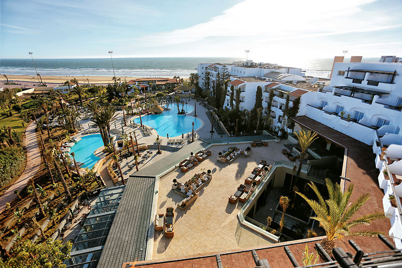 Hotel Riu Tikida Beach in Agadir, Agadir (Marokko) Terasse