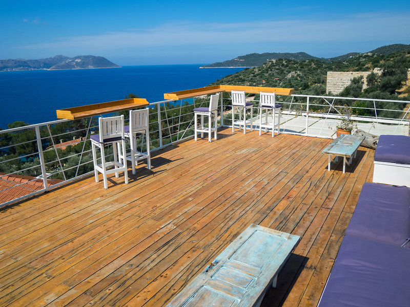 Hideaway in Kas, Dalaman Terrasse