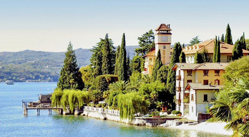 Grand Hotel Fasano in Gardone Riviera, Verona Außenaufnahme