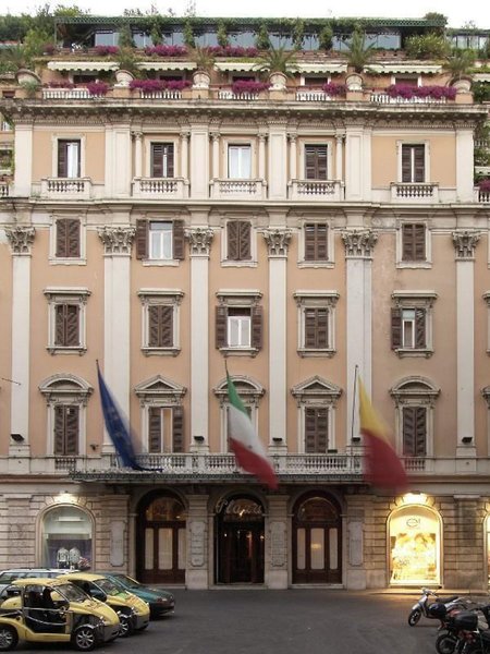 Grand Hotel Plaza in Rom, Rom-Fiumicino Außenaufnahme