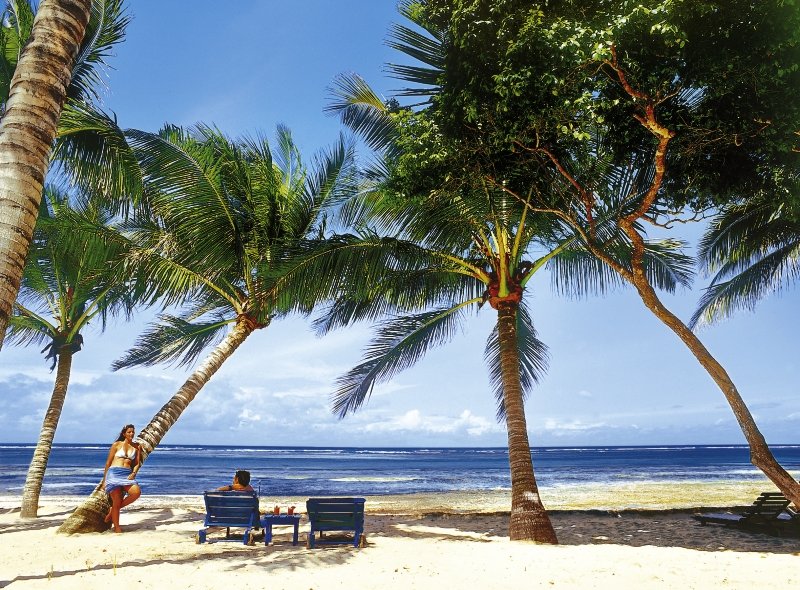 Kaskazi Beach in Diani Beach, Mombasa (Kenia) Strand