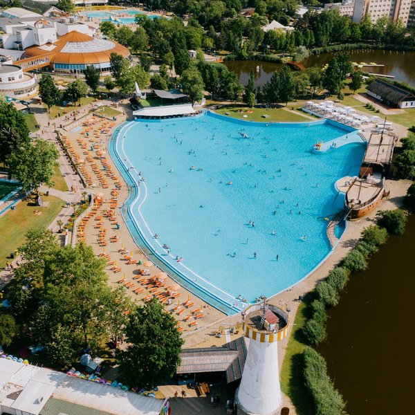 Hunguest Hotel Aqua-Sol in Hajduszoboszlo, Budapest (HU) Pool