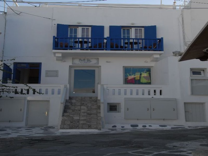 Domna Lakka Studios in Insel Mykonos, Mykonos Lounge/Empfang