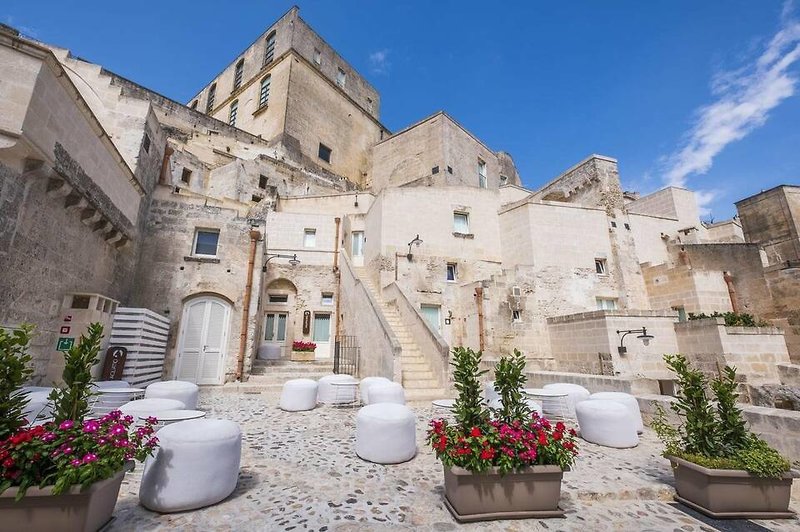 Aquatio Cave Luxury Hotel & SPA in Matera, Brindisi Außenaufnahme